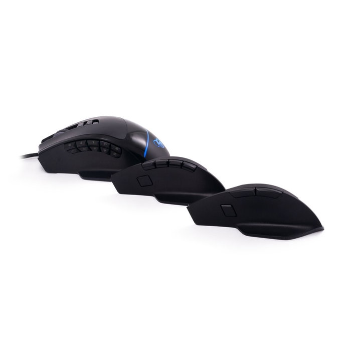 Coolbox Deep Gaming Proswap Modular - Souris Filaire USB RGB Gaming Pixart 3325 5000 DPI