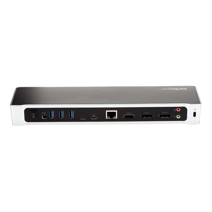 Startechcom 11 en 1 Docking Station USB-C Hub HDMI DisplayPort Ethernet 100W Power Delivery