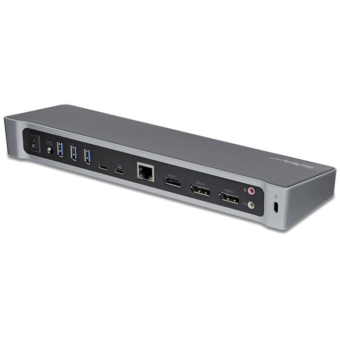 Startechcom 11 en 1 Docking Station USB-C Hub HDMI DisplayPort Ethernet 100W Power Delivery
