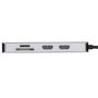 Targus DOCK423EU Station d'accueil USB 3.2 Gen 1 Type-C avec Power Delivery 100W, Argent
