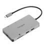 Targus DOCK423EU Station d'accueil USB 3.2 Gen 1 Type-C avec Power Delivery 100W, Argent