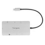 Targus Station d'accueil USB-C Dual HDMI 4K avec alimentation PD 100W Pass-Thru, 2 ports USB-A 3.2, Gigabit Ethernet, lecteur de cartes