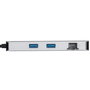 Targus Station d'accueil USB-C Dual HDMI 4K avec alimentation PD 100W Pass-Thru, 2 ports USB-A 3.2, Gigabit Ethernet, lecteur de cartes