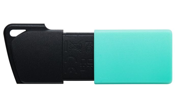 Kingston DataTraveler Exodia M Clé USB 256GB USB 3.2 Gen 1 - Noir et Turquoise - Stockage Portable avec Capuchon et Anneau Kingston DataTraveler Exodia M Clé USB 256GB USB 3.2 Gen 1 - Noir et Turquoise - Stockage Portable avec Capuchon et Anneau