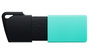 Kingston DataTraveler Exodia M Clé USB 256GB USB 3.2 Gen 1 - Noir et Turquoise - Stockage Portable avec Capuchon et Anneau