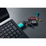 Kingston DataTraveler Exodia M 256 Go Noir et Turquoise