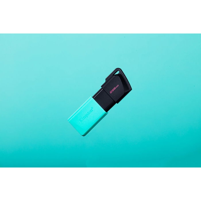Kingston DataTraveler Exodia M 256 Go Noir et Turquoise