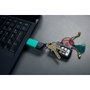 Kingston DataTraveler Exodia M 256 Go Noir et Turquoise