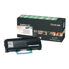Lexmark Cartouche d'encre noire E360H11E pour imprimantes - Noir