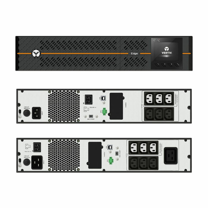 Système d'Alimentation Sans Interruption Interactif Vertiv EDGE-3000IRT2UXL 2700 W Système d'Alimentation Sans Interruption Interactif Vertiv EDGE-3000IRT2UXL 2700 W