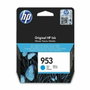 HP Cartouche d'encre originale 953 Cyan F6U12AE