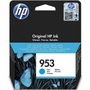 HP Cartouche d'encre originale 953 Cyan F6U12AE