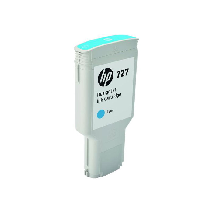 HP Cartouche d'encre 727 Cyan 300 ml (F9J76A)