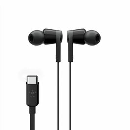 Belkin ROCKSTAR Écouteurs intra-auriculaires USB-C Noir