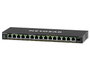 Netgear Switch Ethernet Gigabit 16 Ports PoE+ (180W) avec 1 Port SFP - Conception silencieuse sans ventilateur