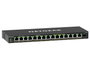 Netgear Switch Ethernet Gigabit 16 Ports PoE+ (180W) avec 1 Port SFP - Conception silencieuse sans ventilateur