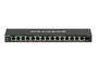 Netgear Switch Ethernet Gigabit 16 Ports PoE+ (180W) avec 1 Port SFP - Conception silencieuse sans ventilateur