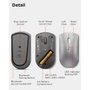 Lenovo 600 Silent Souris sans fil Bluetooth Gris Fer