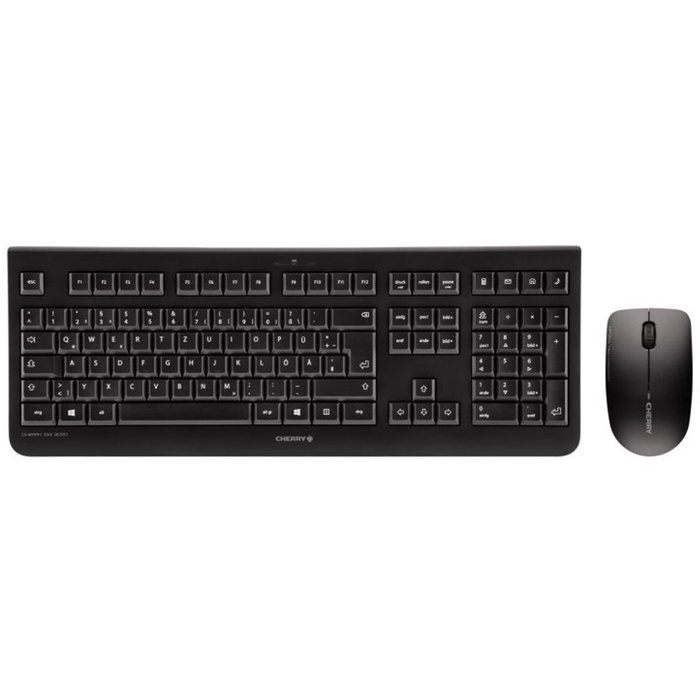 Cherry DW 3000 Clavier et Souris sans fil 2,4 GHz Set Bureau USB AZERTY Français Cherry DW 3000 Clavier et Souris sans fil 2,4 GHz Set Bureau USB AZERTY Français