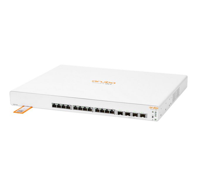 Hewlett Packard Enterprise Commutateur réseau Aruba Instant On 1960 12XGT 4SFP+, 12 ports 10G Base-T et 4 ports SFP+, gestion cloud Hewlett Packard Enterprise Commutateur réseau Aruba Instant On 1960 12XGT 4SFP+, 12 ports 10G Base-T et 4 ports SFP+, gestion cloud