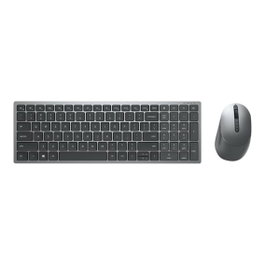 Dell KM7120W Kit clavier et souris sans fil Multi-Device Bluetooth 5.0 AZERTY français gris titane