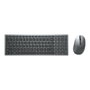 Dell KM7120W Kit clavier et souris sans fil Multi-Device Bluetooth 5.0 AZERTY français gris titane