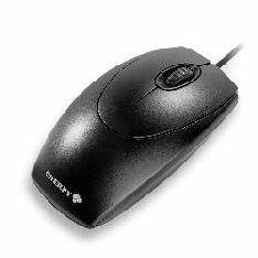 Cherry M-5450 Souris optique 3 boutons noir USB avec convertisseur PS2