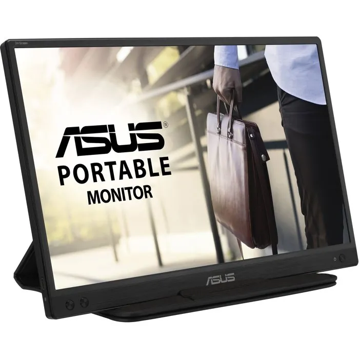 ASUS ZenScreen MB166C - Écran portable PC 15.6" IPS Full HD (1920x1080) 60Hz 5ms avec port USB Type-C pour ordinateur portable, mobile et productivité nomade ASUS ZenScreen MB166C - Écran portable PC 15.6" IPS Full HD (1920x1080) 60Hz 5ms avec port USB Type-C pour ordinateur portable, mobile et productivité nomade