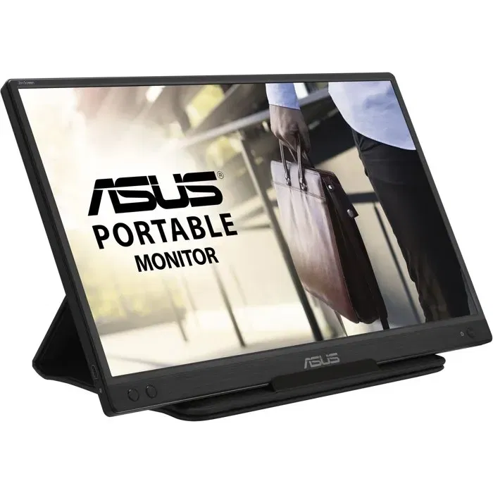 ASUS ZenScreen MB166C - Écran portable PC 15.6" IPS Full HD (1920x1080) 60Hz 5ms avec port USB Type-C pour ordinateur portable, mobile et productivité nomade ASUS ZenScreen MB166C - Écran portable PC 15.6" IPS Full HD (1920x1080) 60Hz 5ms avec port USB Type-C pour ordinateur portable, mobile et productivité nomade
