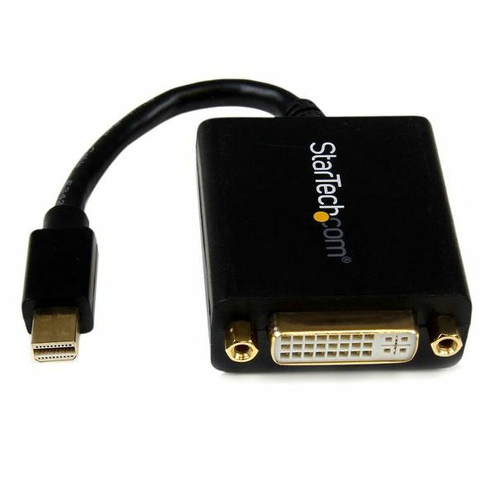 Adaptateur Mini DisplayPort vers DVI Startech MDP2DVI Noir 0,13 m Adaptateur Mini DisplayPort vers DVI Startech MDP2DVI Noir 0,13 m