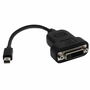 Adaptateur Mini DisplayPort vers DVI Startech MDP2DVIS Noir