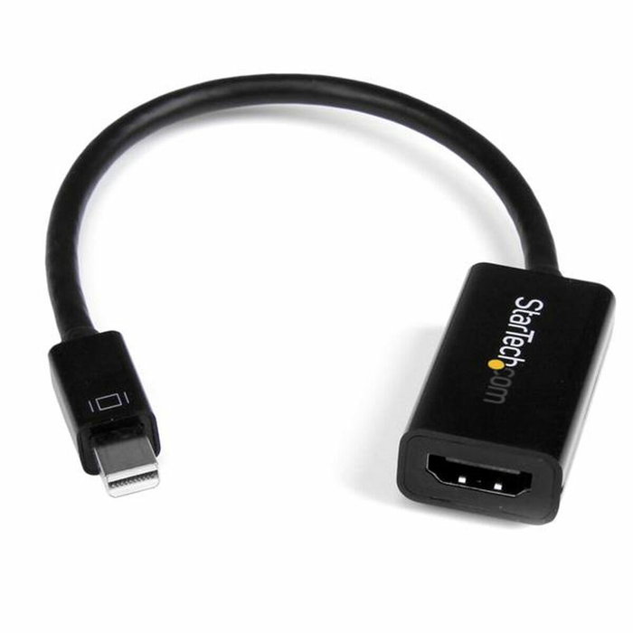 Adaptateur DisplayPort vers HDMI Startech MDP2HD4KS Noir Adaptateur DisplayPort vers HDMI Startech MDP2HD4KS Noir