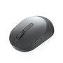Dell MS3220W - Souris sans fil 2.4 GHz / Bluetooth 5.0 avec boutons programmables, 1600 DPI, 102 g, autonomie 36 mois