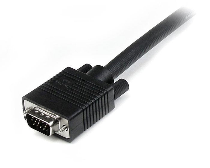 Startechcom Câble VGA 1m Coaxial Haute Résolution HD15 Mâle-Mâle Noir Startechcom Câble VGA 1m Coaxial Haute Résolution HD15 Mâle-Mâle Noir