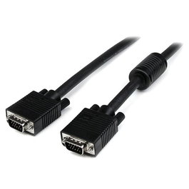 Startechcom Câble VGA 1m Coaxial Haute Résolution HD15 Mâle-Mâle Noir