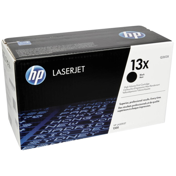 HP Cartouche de toner 13X Noir (Q2613X) HP Cartouche de toner 13X Noir (Q2613X)
