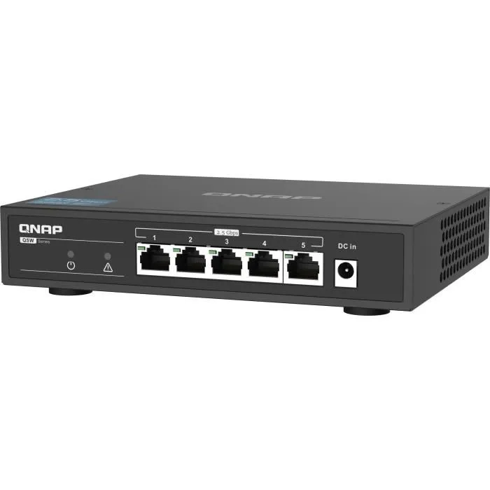 Qnap QSW-1105-5T Commutateur 5 ports 2.5 GbE Noir