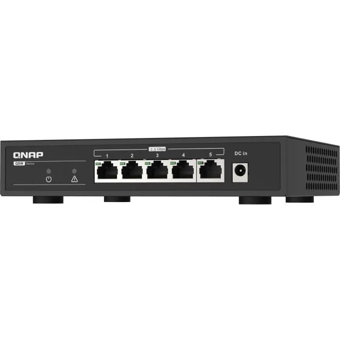 Qnap QSW-1105-5T Commutateur 5 ports 2.5 GbE Noir