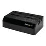 StarTech.com Station d'accueil USB 3.0 4 baies pour disque dur SATA III 2.5/3.5 pouces hot-swappable jusqu'à 6 Gbps