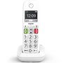 Gigaset E290 Téléphone Fixe Sans Fil Analogique Blanc avec Répondeur et Fonctions Avancées