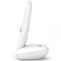 Gigaset E290 Téléphone Fixe Sans Fil Analogique Blanc avec Répondeur et Fonctions Avancées