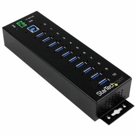 StarTech.com Hub USB industriel 10 ports ST1030USBM Noir