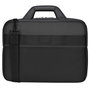Targus CityGear Sacoche Ordinateur Portable 15-17.3 Pouces Noir - Protection Domed, Compartiments, Bandoulière et Sangle pour Chariot