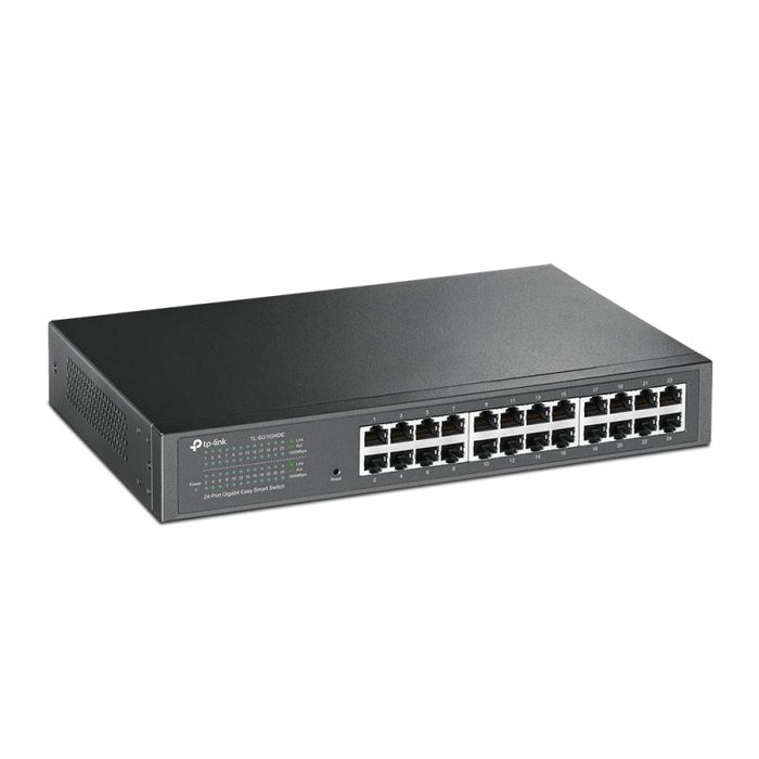 TP-Link Switch Gigabit 24 Ports TL-SG1024DE, Sans Fil Géré, Montage en Rack TP-Link Switch Gigabit 24 Ports TL-SG1024DE, Sans Fil Géré, Montage en Rack