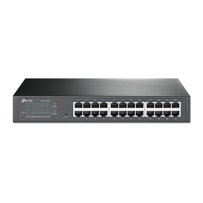 TP-Link Switch Gigabit 24 Ports TL-SG1024DE, Sans Fil Géré, Montage en Rack TP-Link Switch Gigabit 24 Ports TL-SG1024DE, Sans Fil Géré, Montage en Rack