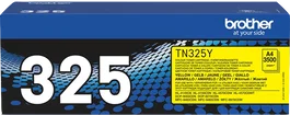 Brother TN-325Y Toner jaunes, 3 500 pages selon ISO/IEC19798