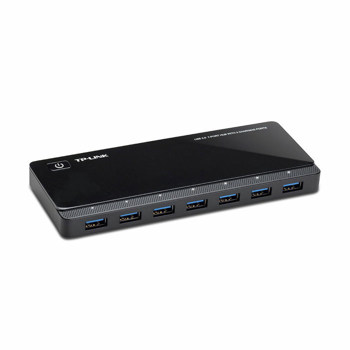 TP-Link UH720 Hub USB 3.0 avec 7 ports et 2 ports de charge, Noir