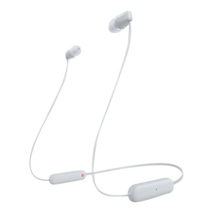 Sony WI-C100 Écouteurs Bluetooth Sans Fil In-Ear Blanc - Autonomie 25h Résistance IPX4 Sony WI-C100 Écouteurs Bluetooth Sans Fil In-Ear Blanc - Autonomie 25h Résistance IPX4