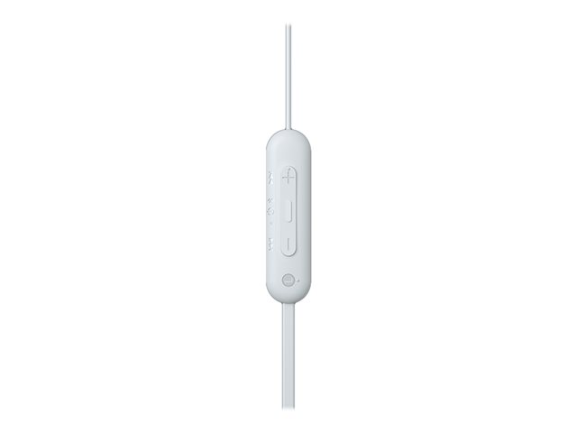 Sony WI-C100 Écouteurs Bluetooth Sans Fil In-Ear Blanc - Autonomie 25h Résistance IPX4 Sony WI-C100 Écouteurs Bluetooth Sans Fil In-Ear Blanc - Autonomie 25h Résistance IPX4