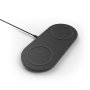 Belkin WIZ002VFBK Base de Charge Sans Fil Double Qi 10W Noir